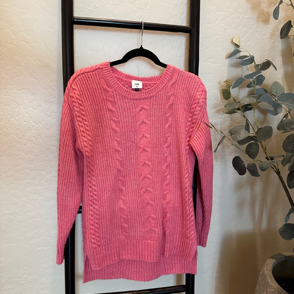 XS Cabi Pink Elsa Pullover 4245